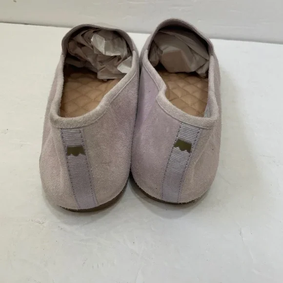 EXCELLENT‎ CONDITION BIRDIES VESPER SUEDE LOAFERS IN ROSEWATER PINK - Picture 5 of 8